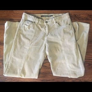 DKNY tan corduroy pants